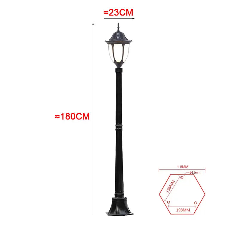 Burl Wood Floor Lamp